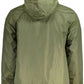 Green Nylon Men Jacket