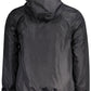 Black Nylon Men Jacket