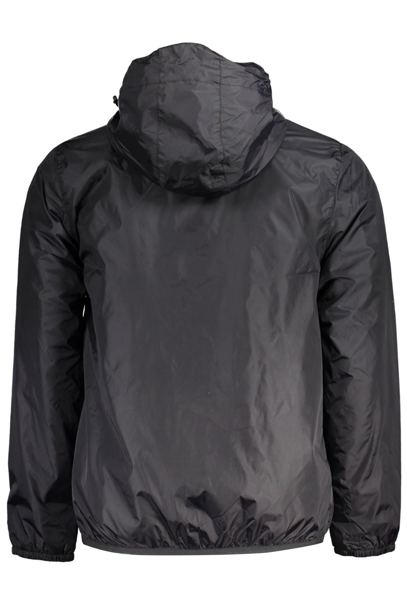 Black Nylon Men Jacket