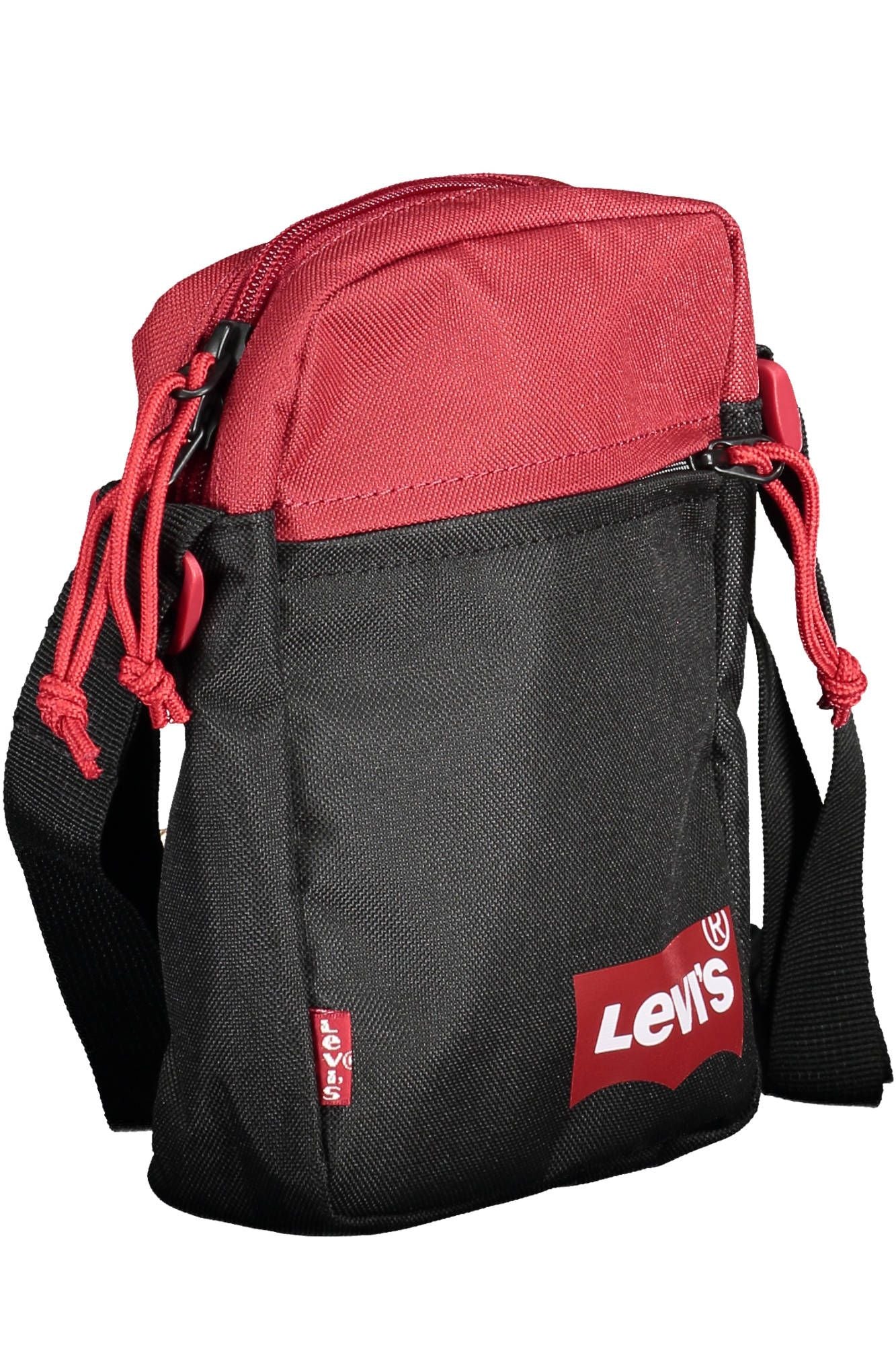 Black Polyester Men Shoulder Bag