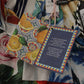 Multicolor Patchwork Kaftan Dress