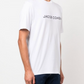 White Cotton Men T-Shirt