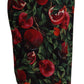 Chic Midi Wrap Skirt with Fruit Motif