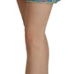 High-Waist Majolica Floral Hot Pants