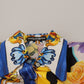 Elegant Floral Silk Blouse