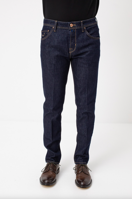 Blue Cotton Men Jeans