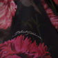 Elegant Floral Silk Scarf Neck Blouse