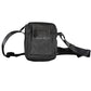 Black Polyester Men Shoulder Bag