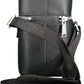 Black Polyethylene Men Shoulder Bag