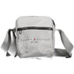 Gray Polyester Men Shoulder Bag