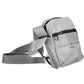 Gray Polyester Men Shoulder Bag