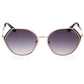 Black Metal Women Sunglass