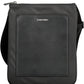 Black Polyester Men Shoulder Bag
