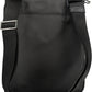Black Polyester Men Shoulder Bag