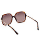 Brown Injected Women Sunglass