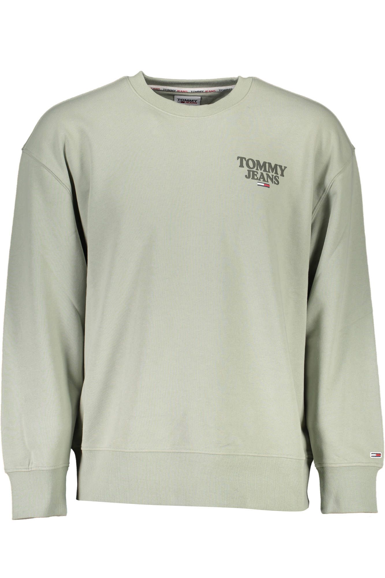 Green Cotton Men Sweater