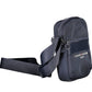 Blue Polyester Men Shoulder Bag