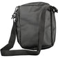 Black Polyester Men Shoulder Bag