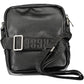 Black Polyethylene Men Shoulder Bag