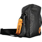 Black Polyester Men Shoulder Bag