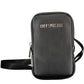 Black Polyethylene Men Shoulder Bag
