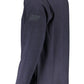 Blue Cotton Men Sweater