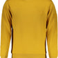 Yellow Cotton Men Sweater