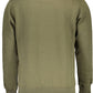 Green Cotton Men Sweater