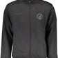 Black Cotton Men Sweater