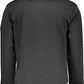 Black Cotton Men Sweater