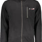 Black Cotton Men Sweater