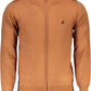 Brown Nylon Men Sweater