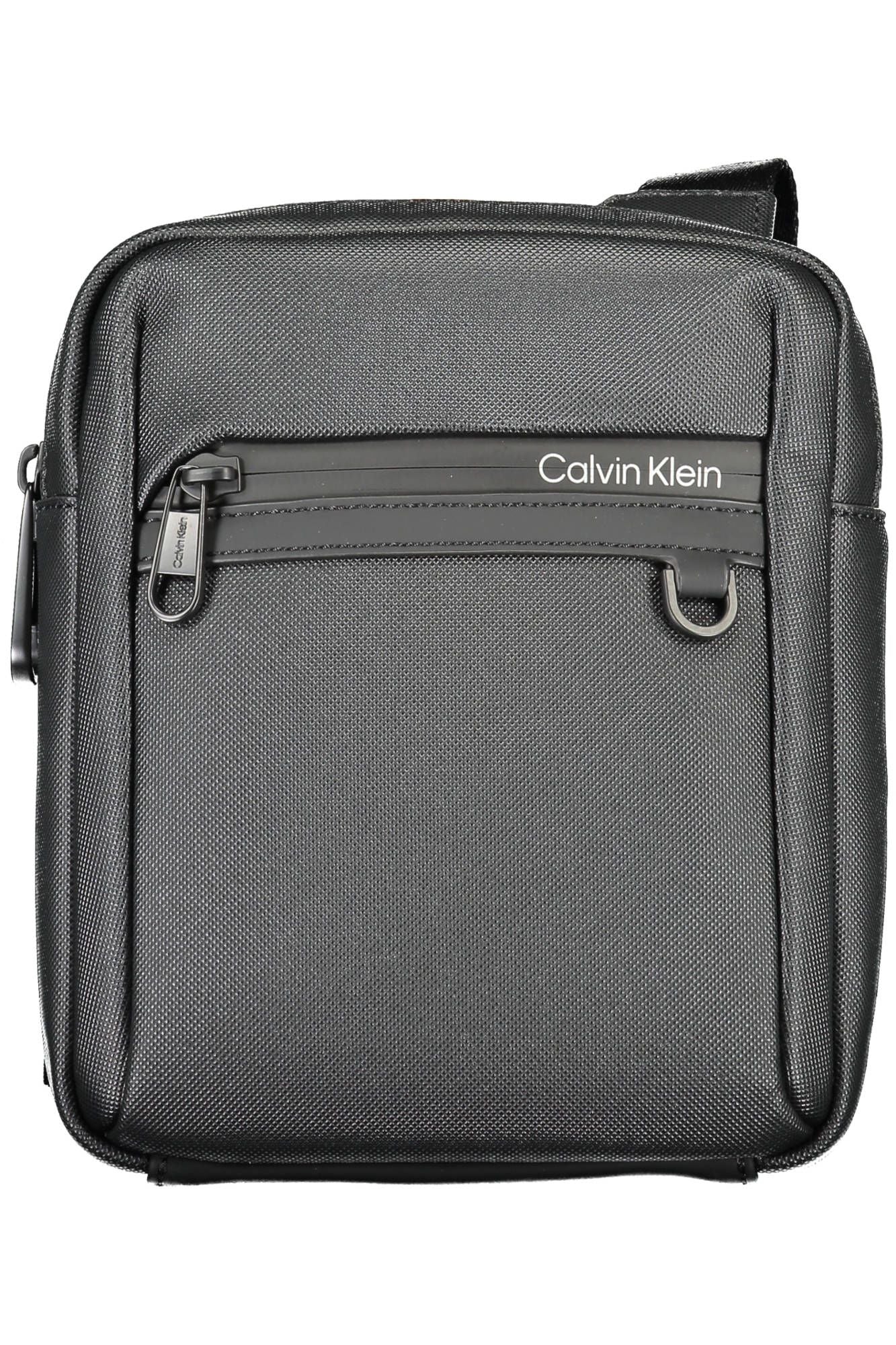 Black Polyethylene Men Shoulder Bag