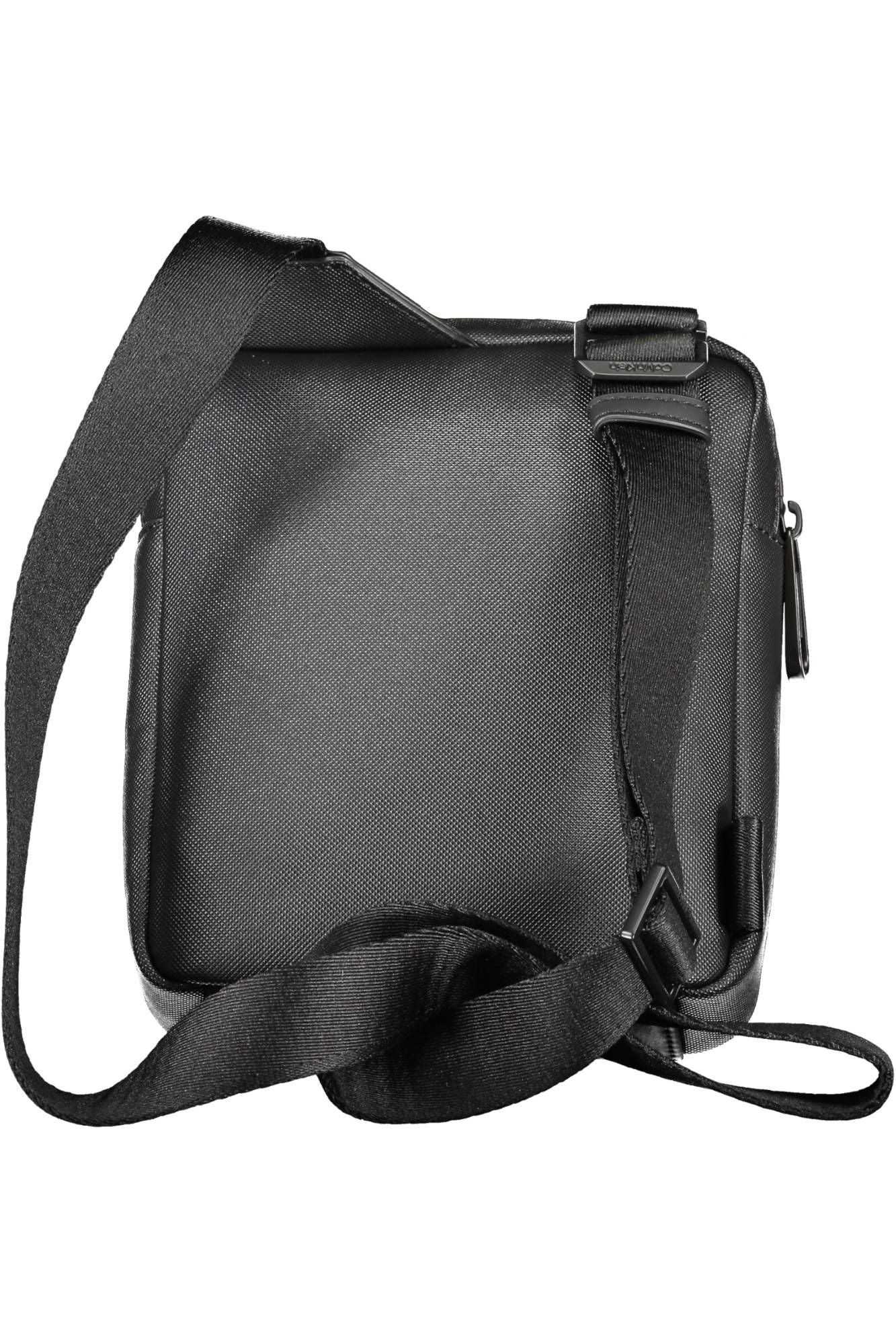 Black Polyethylene Men Shoulder Bag