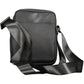Black Polyester Men Shoulder Bag