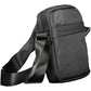 Black Polyester Men Shoulder Bag