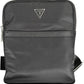 Black Polyamide Men Shoulder Bag
