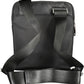 Black Polyamide Men Shoulder Bag