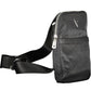 Black Polyamide Men Shoulder Bag