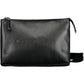 Black Polyester Men Shoulder Bag