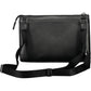 Black Polyester Men Shoulder Bag
