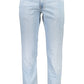 Light Blue Cotton Men Jeans