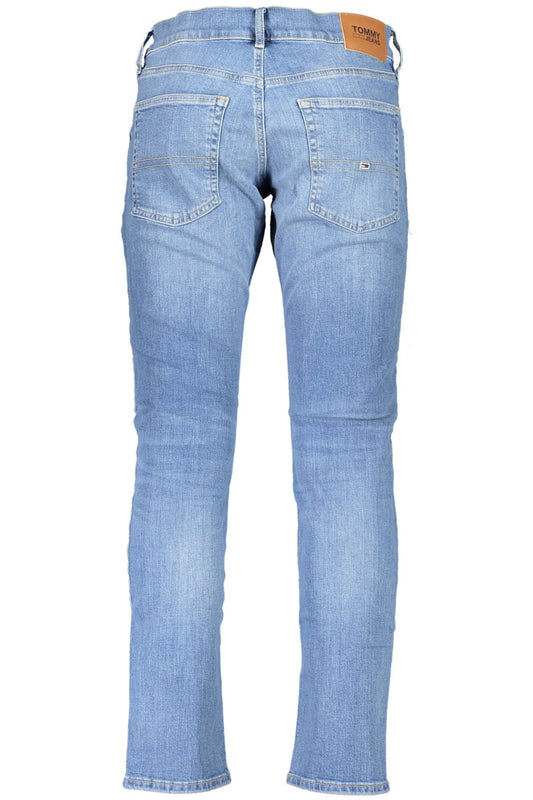 Blue Cotton Men Jeans