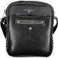 Black Polyester Men Shoulder Bag