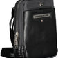 Black Polyester Men Shoulder Bag