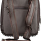 Brown Polyester Men Shoulder Bag