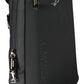 Black Polyester Men Shoulder Bag