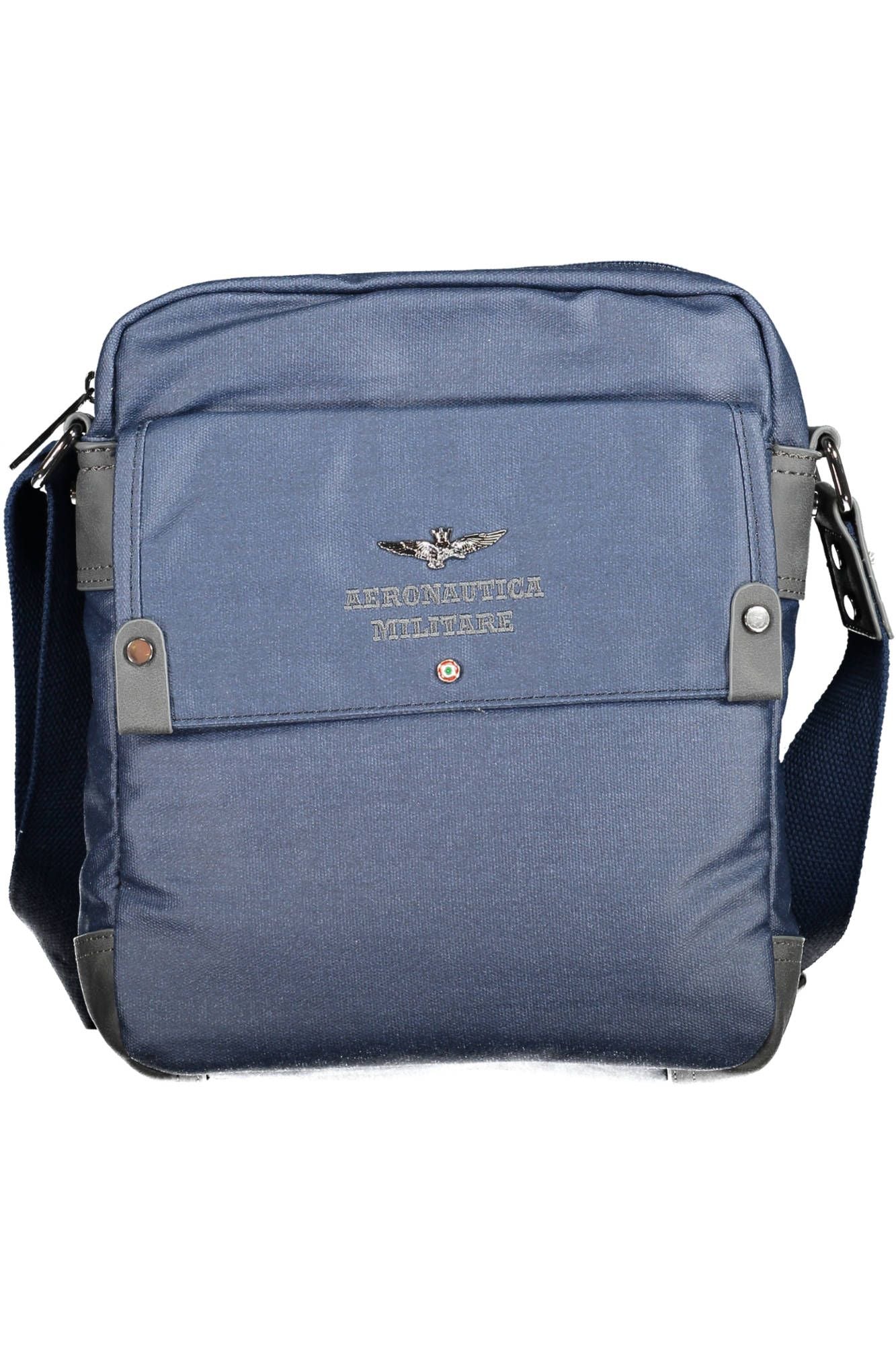 Blue Cotton Men Shoulder Bag