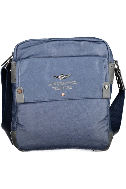 Blue Cotton Men Shoulder Bag