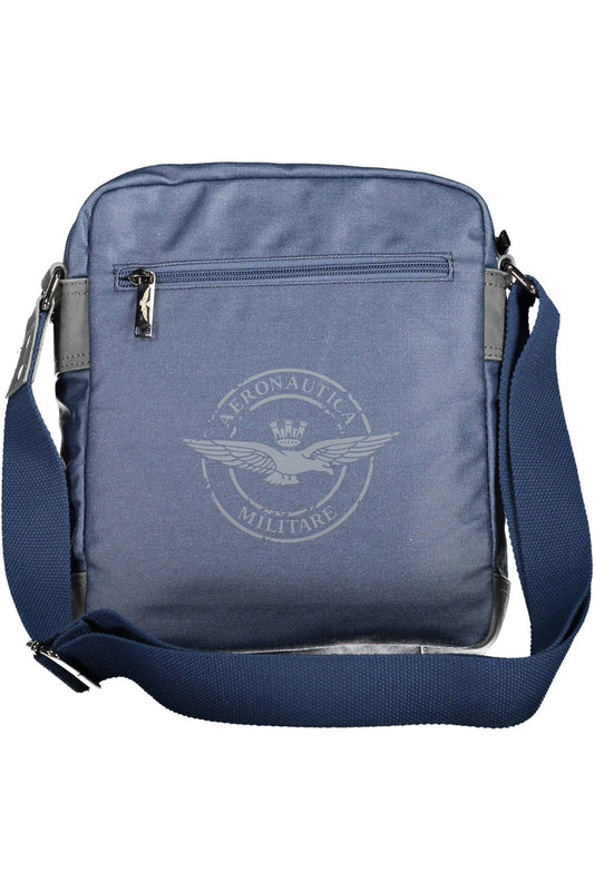 Blue Cotton Men Shoulder Bag